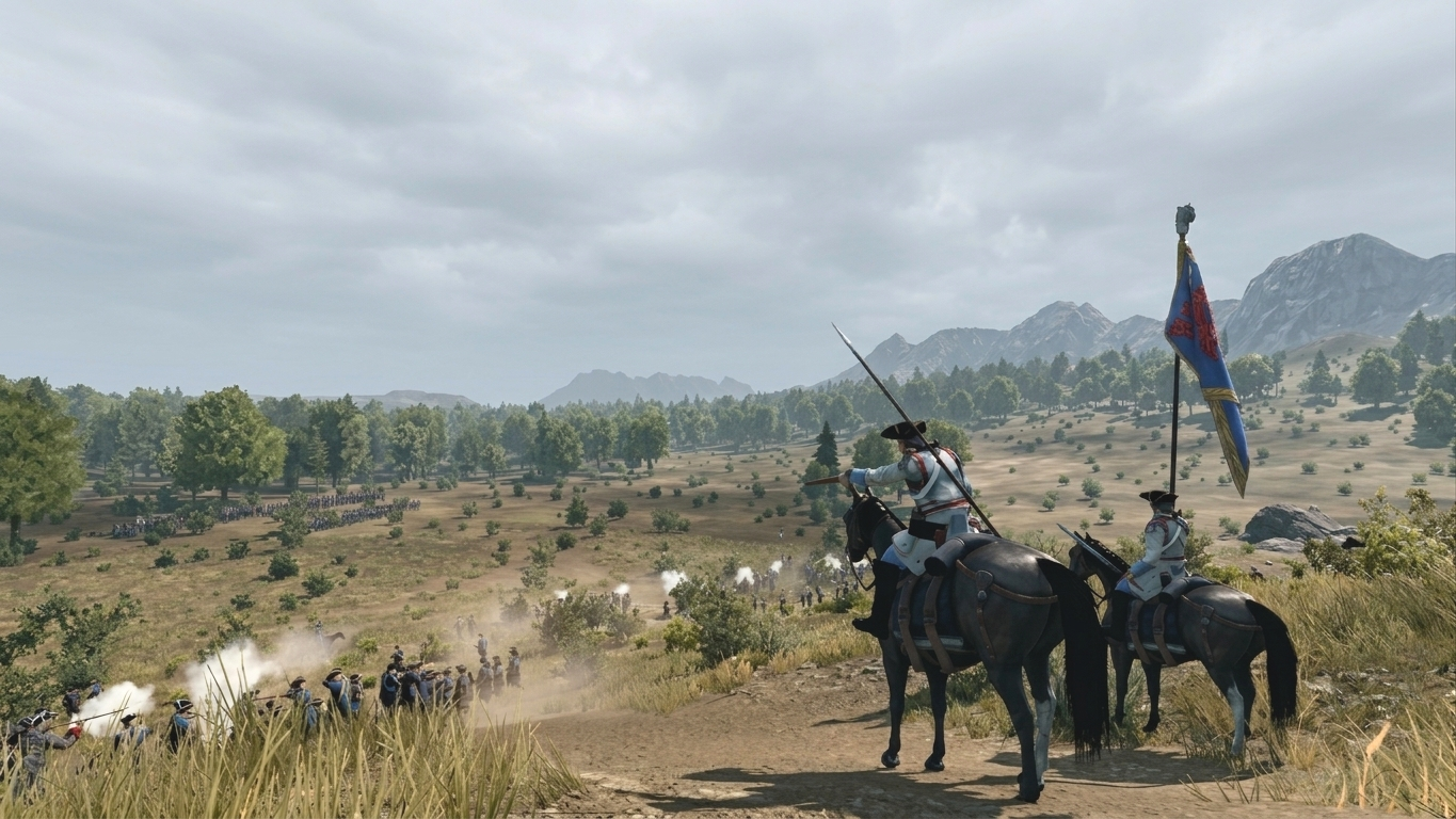 Empires of Europe 1700 French lancer in battle